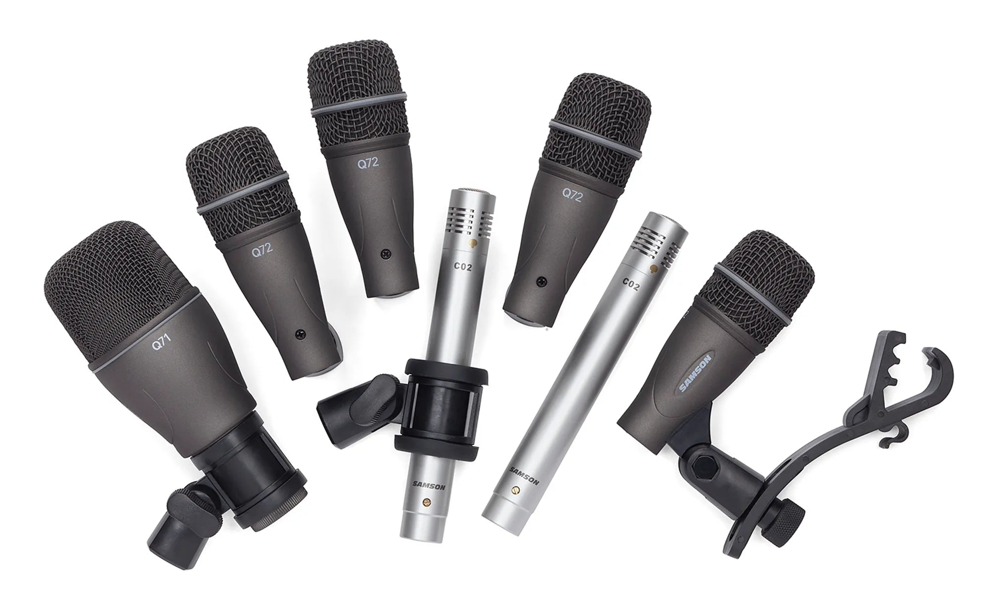 Samson DK707 7-Piece Drum Mic - Set