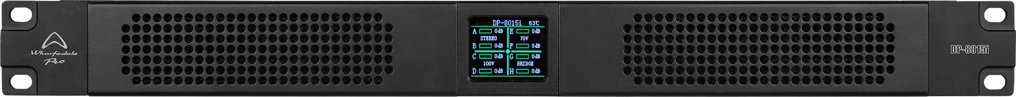 Wharfedale Pro DP-8015i  8-Channel Power Amplifier – Perfect for Fixed Installation
