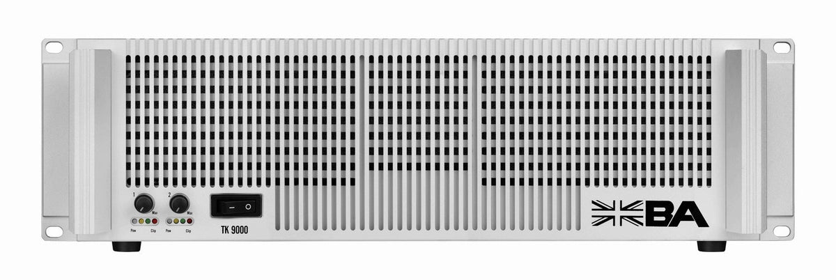 British Acoustics TK-9000 High‑Performance Power Amplifier 2200W @ 4Ω