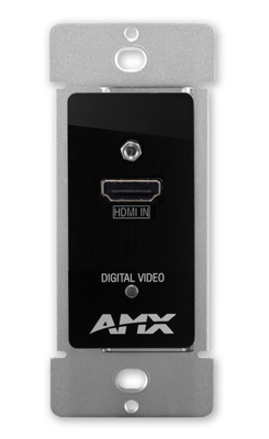 AMX -  DX-TX-DWP-4K DXLink™ 4K HDMI Decor Style Wallplate Transmitters (US)