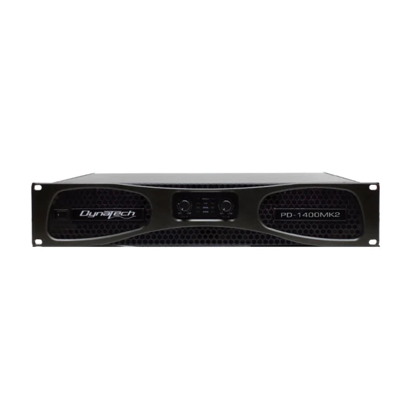 Dynatech PD1400 2x675W RMS @ 2 Ohm, Class AB Amplifier - Each