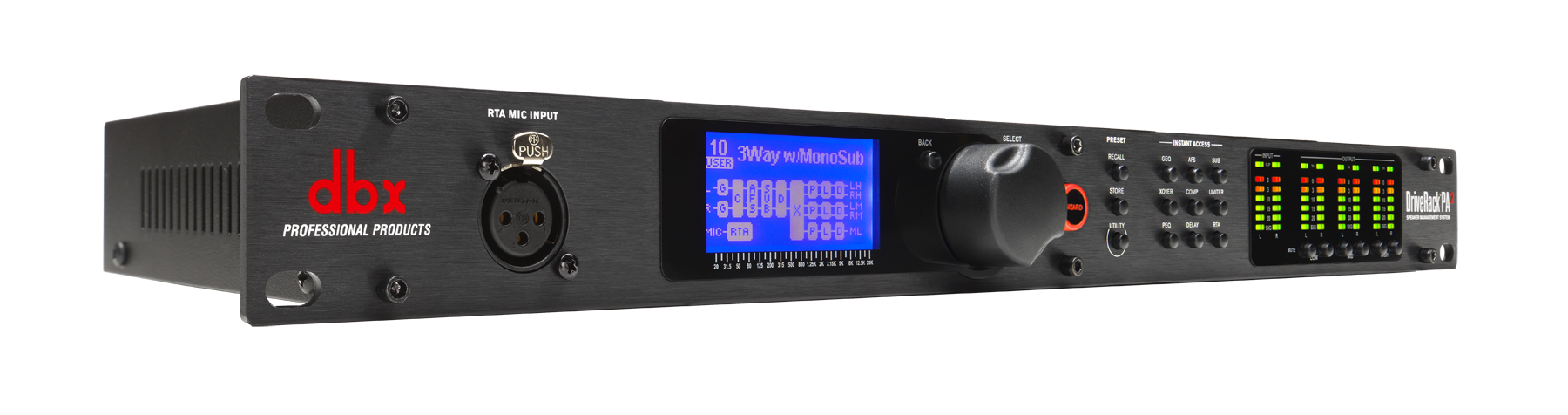 DBX Pro Driverack PA2 Loudspeaker Management System