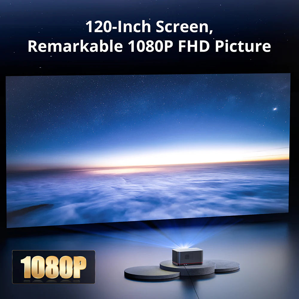 ETOE Whale Pro 2026 High-Brightness Smart Home Theater Projector