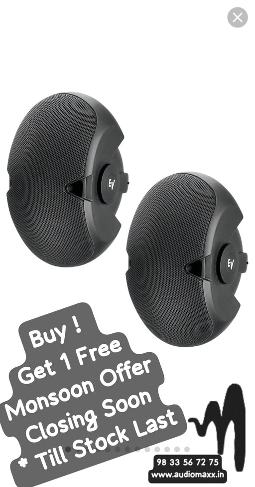 EV ElectroVoice EVID 3.2T  2x3" Dual 3-1/2" Weather Resistant Surface Mount Speaker  (Set Of 2 )