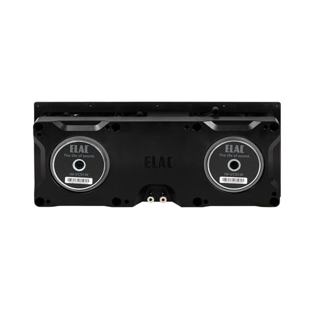 Elac IW-VC51-W Dual In-Wall Center Speaker -Each