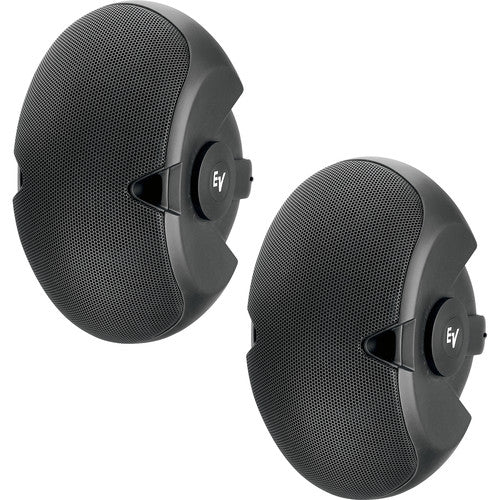 EV ElectroVoice EVID 6.2T Dual 6" 2‑Way 70/100V Surface-Mount Loudspeaker - Pair