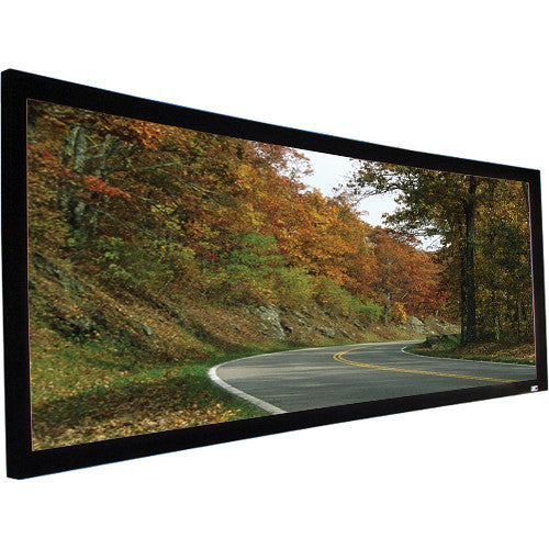 Elite  CURVE106WH1 Lunette Series, 106-inch 16:9, Curved Fixed Frame Projection Screen - Each
