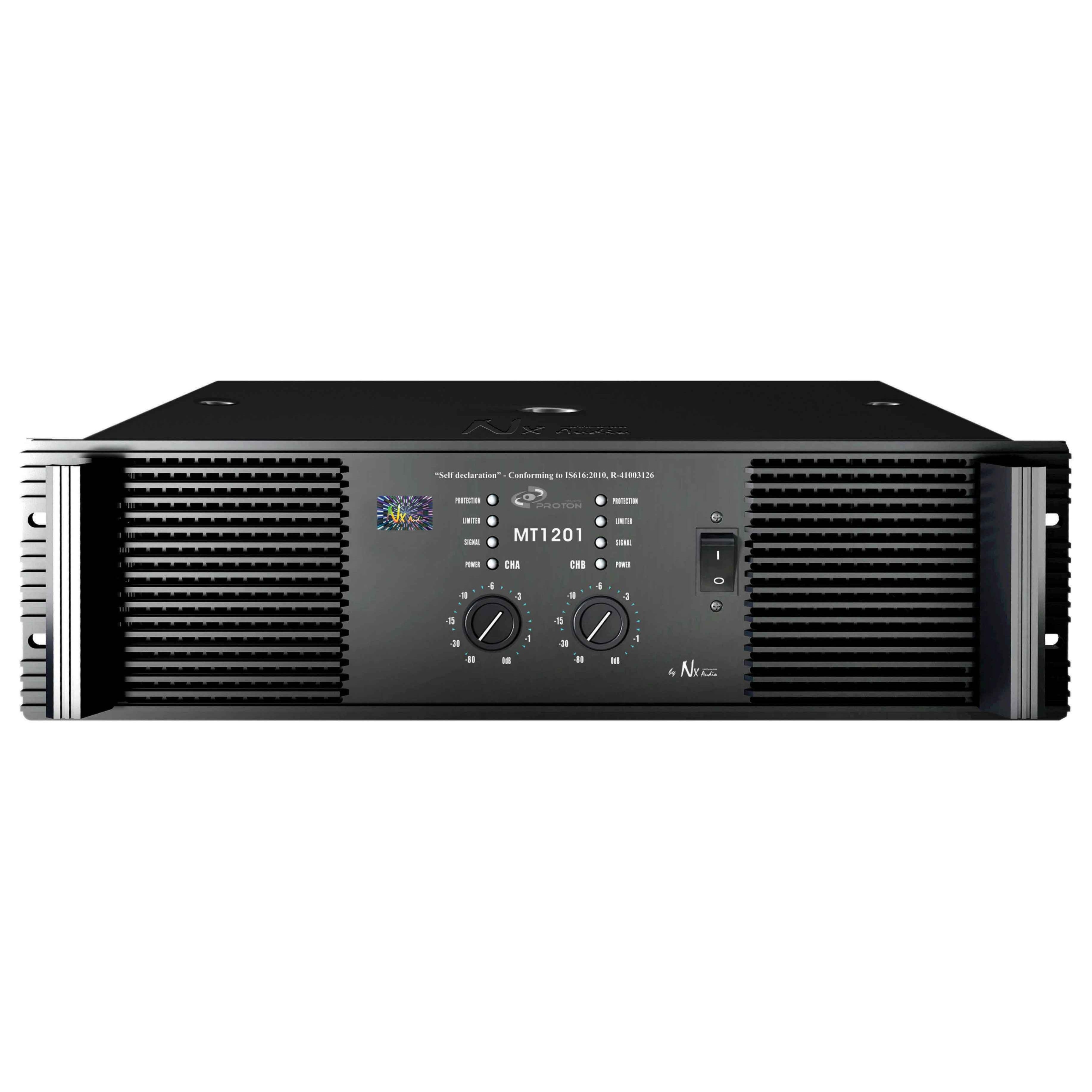 NX Audio MT1201 5000W Power Amplifier - Each