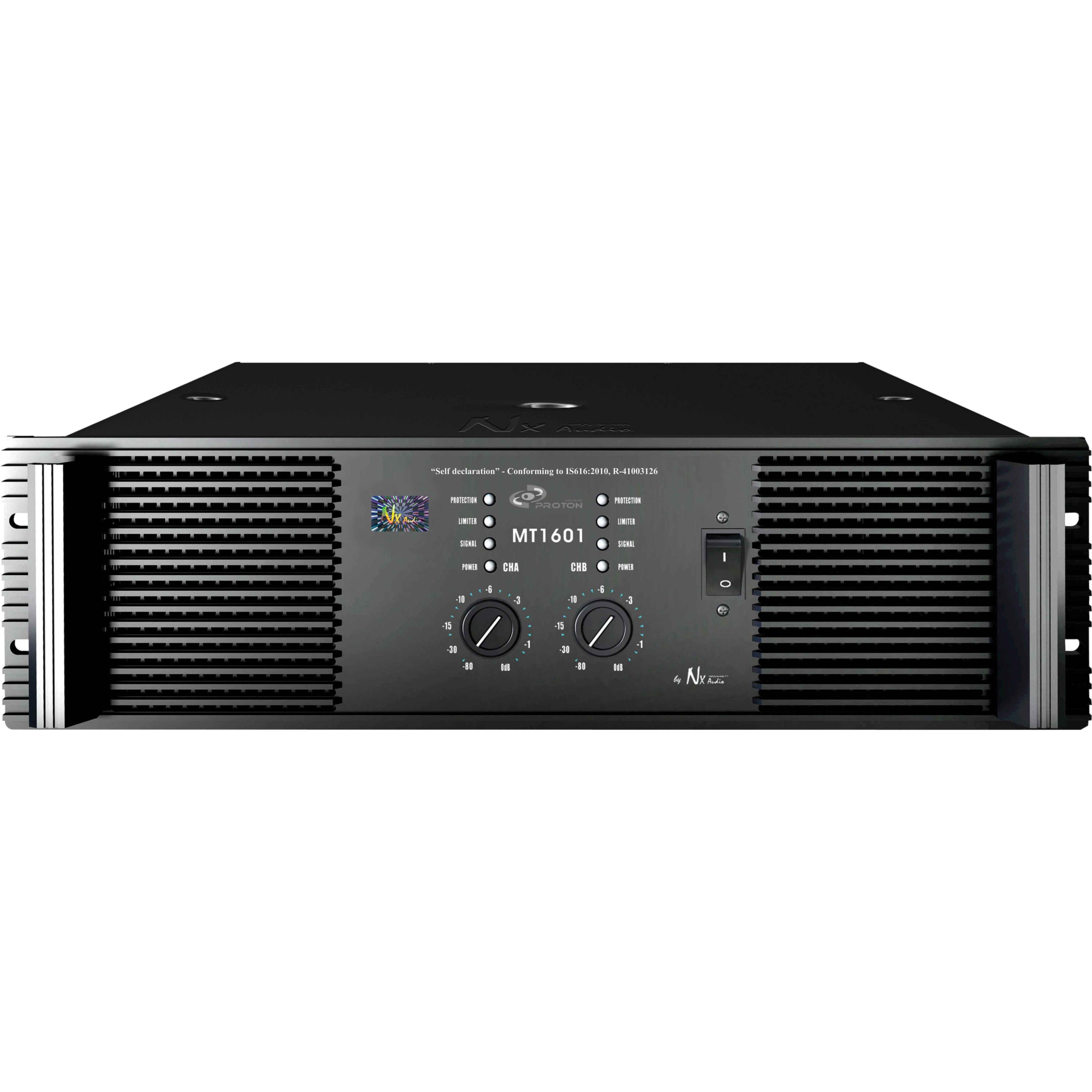 NX Audio MT1601 6000W Power Amplifier - Each