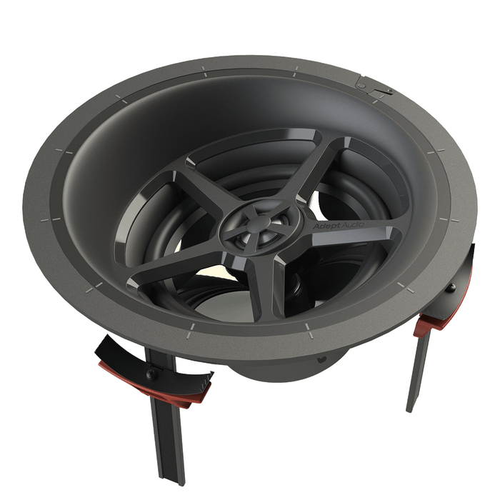 Adept Audio ICLCR66 6.5-inch Graphite-Angled LCR Ceiling Speaker - Each
