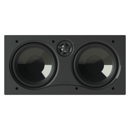 Adept Audio IWLCR66 Dual 6.5" In-Wall LCR Speaker for Home Theater - Each