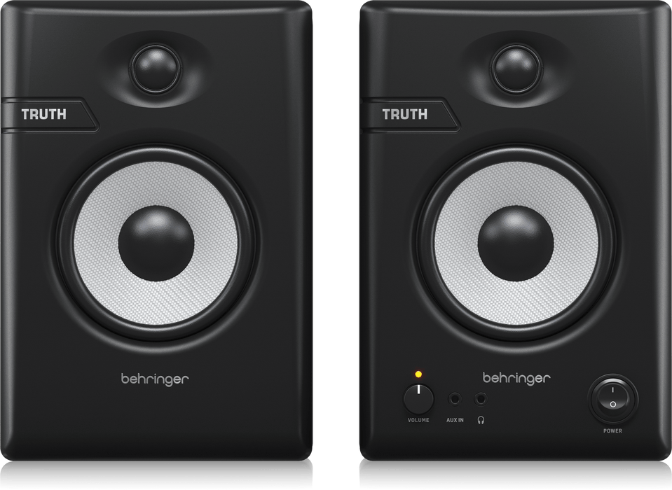 Behringer TRUTH 4.5 Audiophile 4.5" Studio Monitors with Advanced Waveguide Technology - Pair