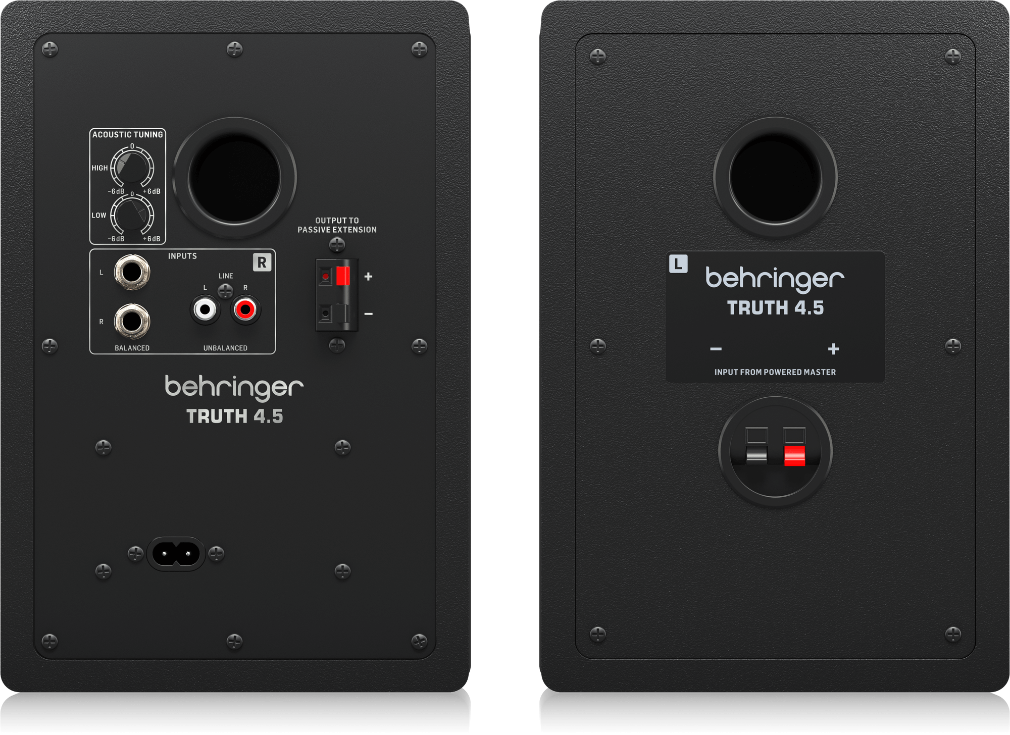 Behringer TRUTH 4.5 Audiophile 4.5" Studio Monitors with Advanced Waveguide Technology - Pair