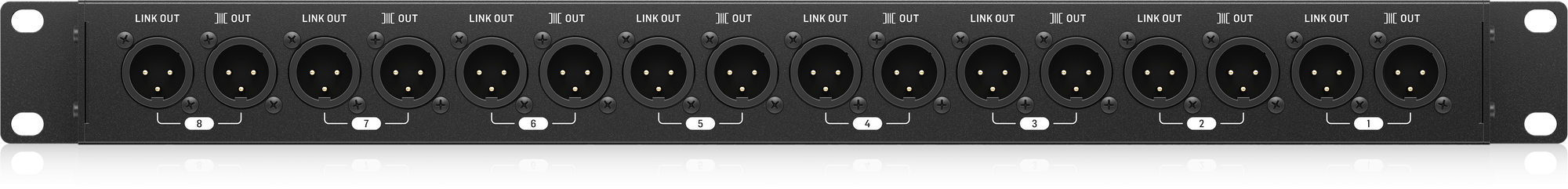 Behringer Ultralink MS8000 Ultra-Flexible 8-Channel Microphone Splitter