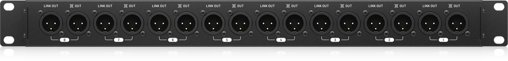 Behringer Ultralink MS8000 Ultra-Flexible 8-Channel Microphone Splitte