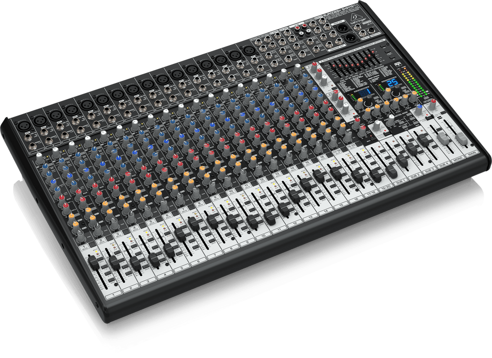 Behringer Eurodesk SX2442FX Ultra-Low Noise Design 24-Input 4-Bus Studio/Live Mixer with XENYX Mic Preamplifiers, British EQ and Dual Multi-FX Processor