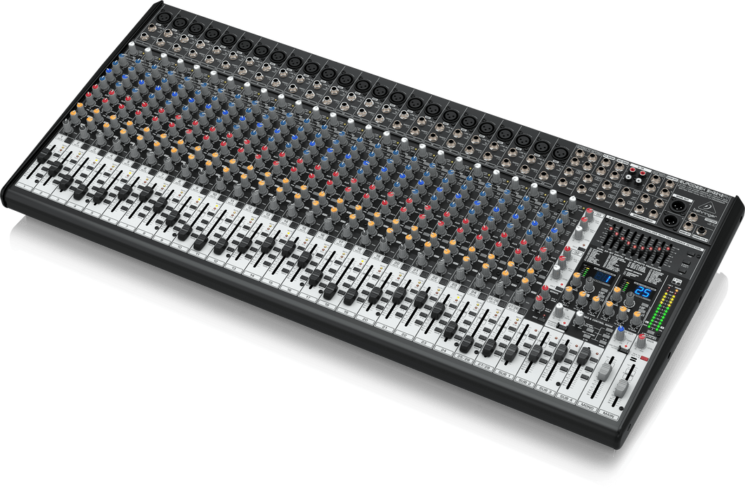 Behringer Eurodesk SX3242FX Ultra-Low Noise Design 32-Input 4-Bus Studio/Live Mixer with XENYX Mic Preamplifiers, British EQ and Dual Multi-FX Processor