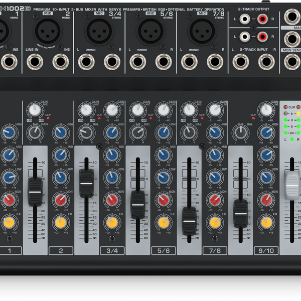大*郎様 XENYX1002B behringer Behringer Xenyx 1002B Premium 10-Input 2-Bus Mixer with XENYX Preamps,
