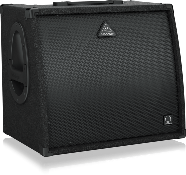 Behringer Ultratone KXD15 - 600-Watt 4-Channel Powered PA Speaker System / Keyboard Amplifier with Original 15" TURBOSOUND Speaker, KLARK TEKNIK Multi-FX Processor and FBQ Feedback Detection