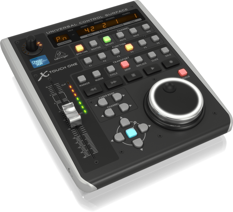 Behringer X-Touch One Universal Control Surface with Touch-Sensitive Motor Fader and LCD Scribble Strip