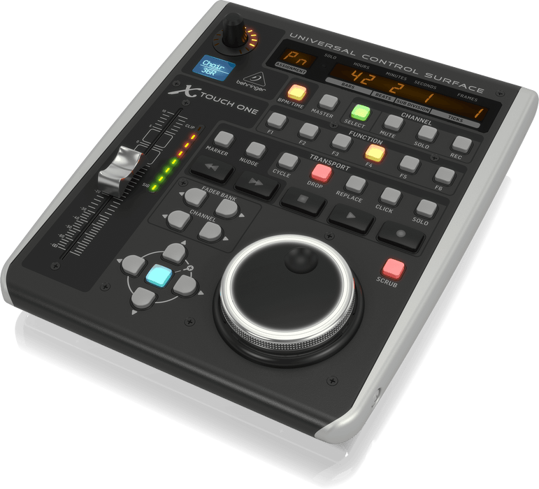 Behringer X-Touch One Universal Control Surface with Touch-Sensitive Motor Fader and LCD Scribble Strip