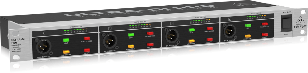 Good Di Behringer Di4000 V2 Professional 4-Channel Active Di Box – TCLL