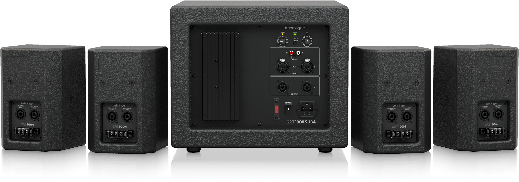 Sat Behringer Bass Speaker Behringer SAT 1004 Bundle Complete PUB