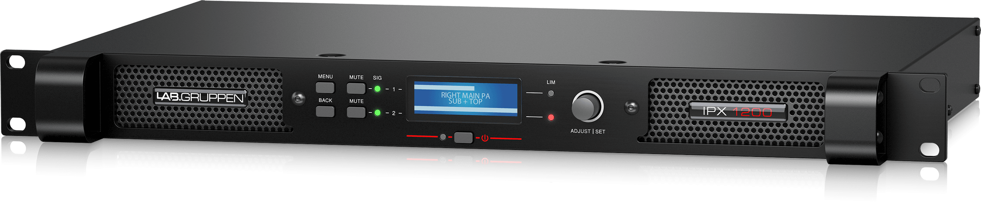 LAB.Gruppen IPX 1200 Compact 1,200 Watt 2-Channel DSP Controlled Power Amplifier