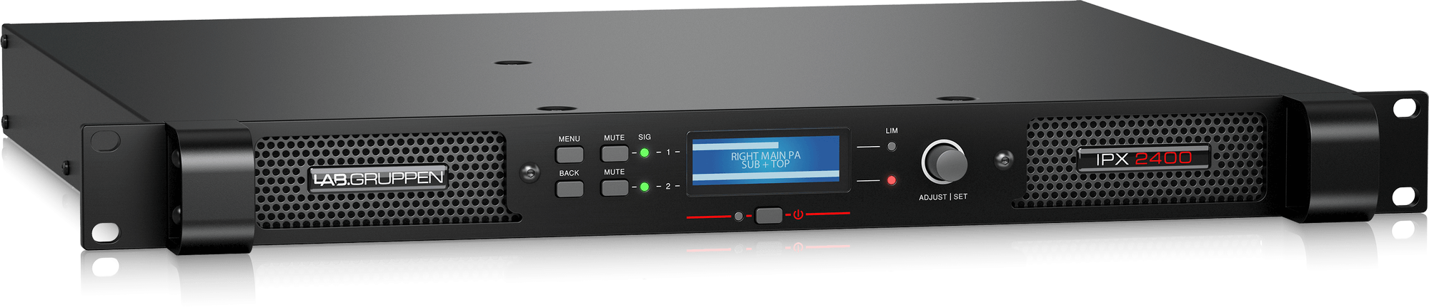 LAB.Gruppen IPX 2400 Compact 2400 Watt 2-Channel DSP Controlled Power Amplifier