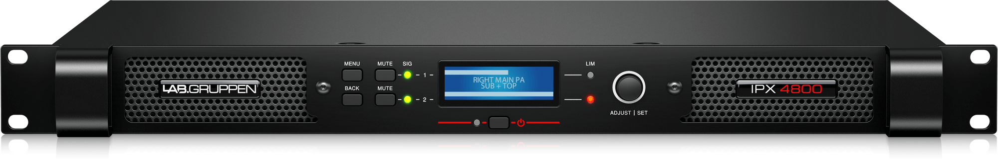 LAB.Gruppen IPX 4800 Compact 4,800-Watt 2-Channel DSP-Controlled Power Amplifier