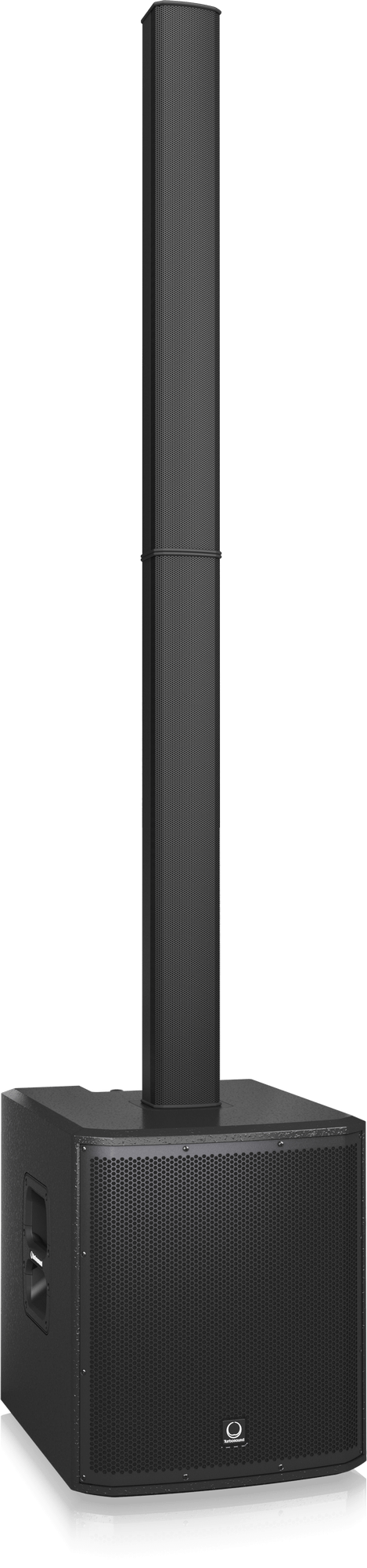 Turbosound iP2000 2,000W Powered Column Loudspeaker System with Dual 12" Subwoofers