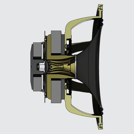 Tannoy PCI 6DC LP Premium Low Profile 6" Dual Concentric In-Ceiling Loudspeaker for Installation Applications - Each