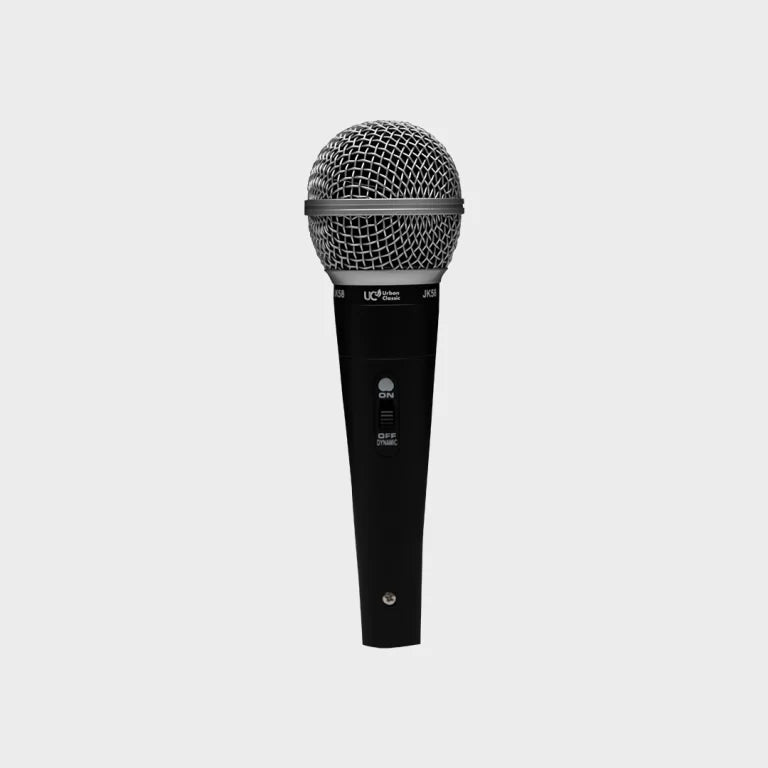 Urban Classic JK 58 Handheld Microphone with 5 Meter Cable for Clear and Reliable Wired Vocal Performance