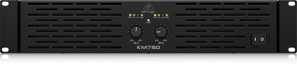 Behringer KM750 750W 2-channel Power Amplifier 400w+400 @ 4Ohms