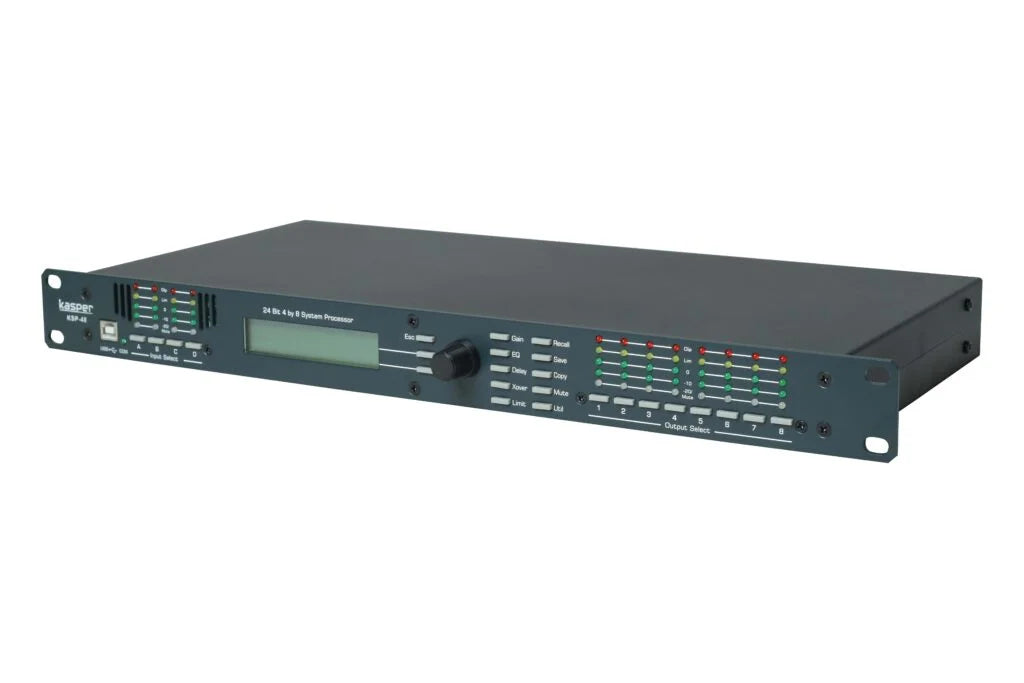 Kasper KSP48 4 In 8 out DSP Audio Processor - Each