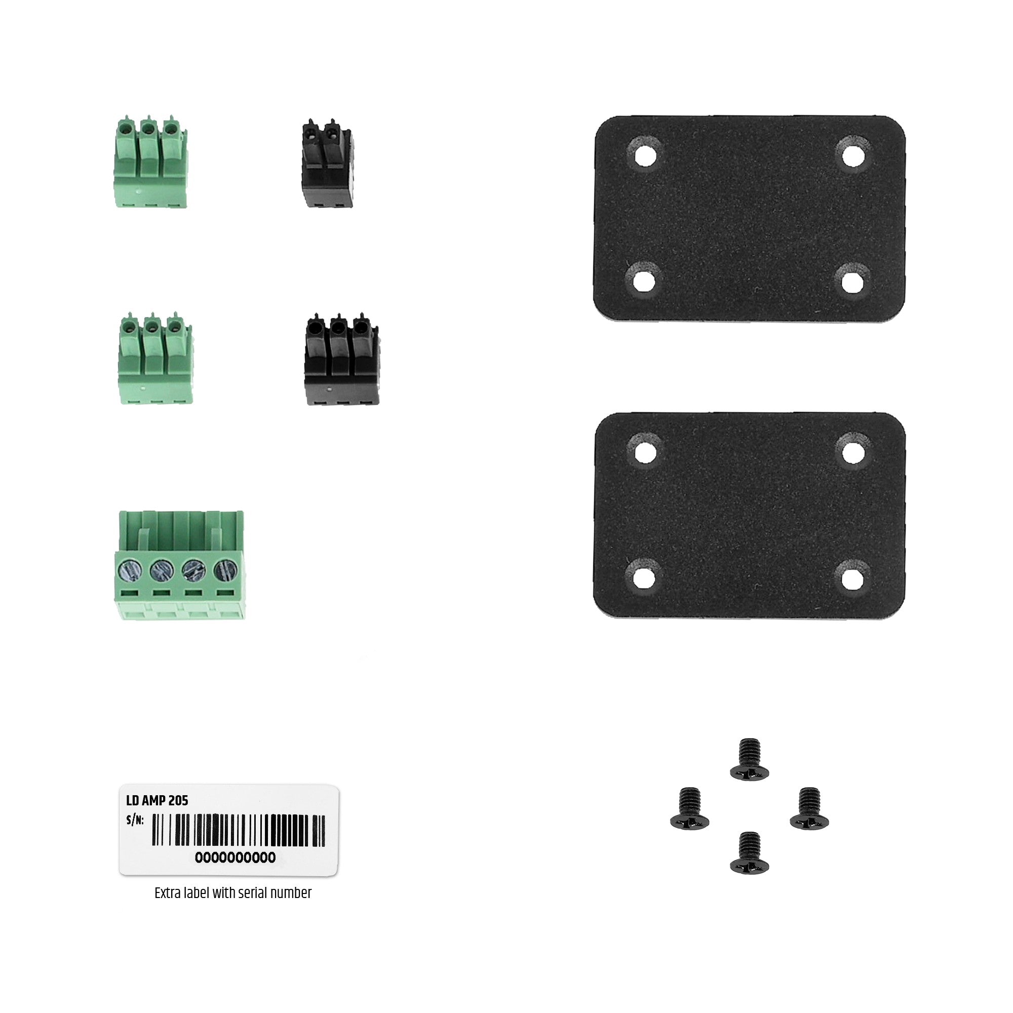 LD Systems LDAMP205 2-Channel Mini Installation Power Amplifier 2x50 W @ 4 Ohm