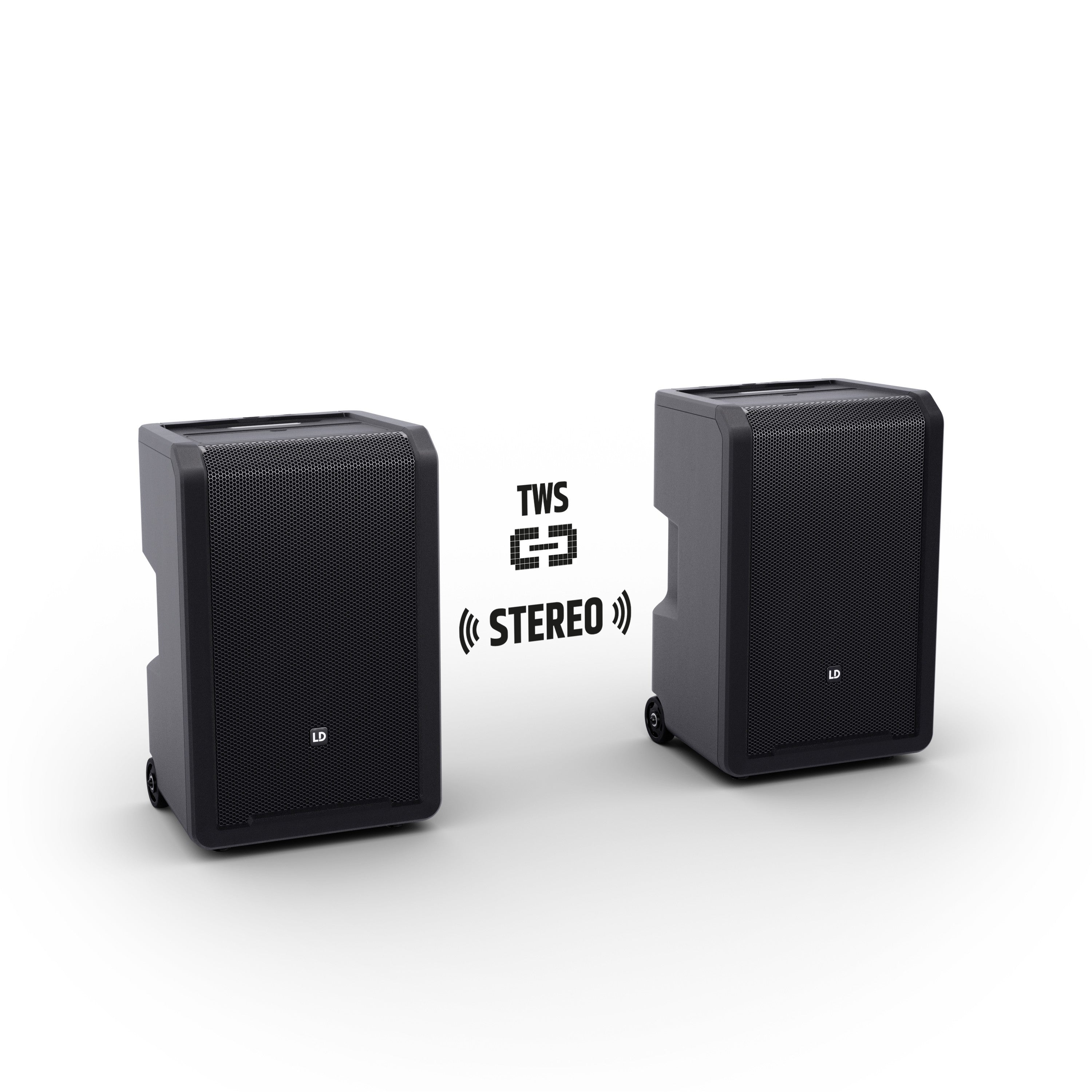 LD Systems LDANNY10 10" Portable Battery-Powered Bluetooth® PA System with Mixer - Each