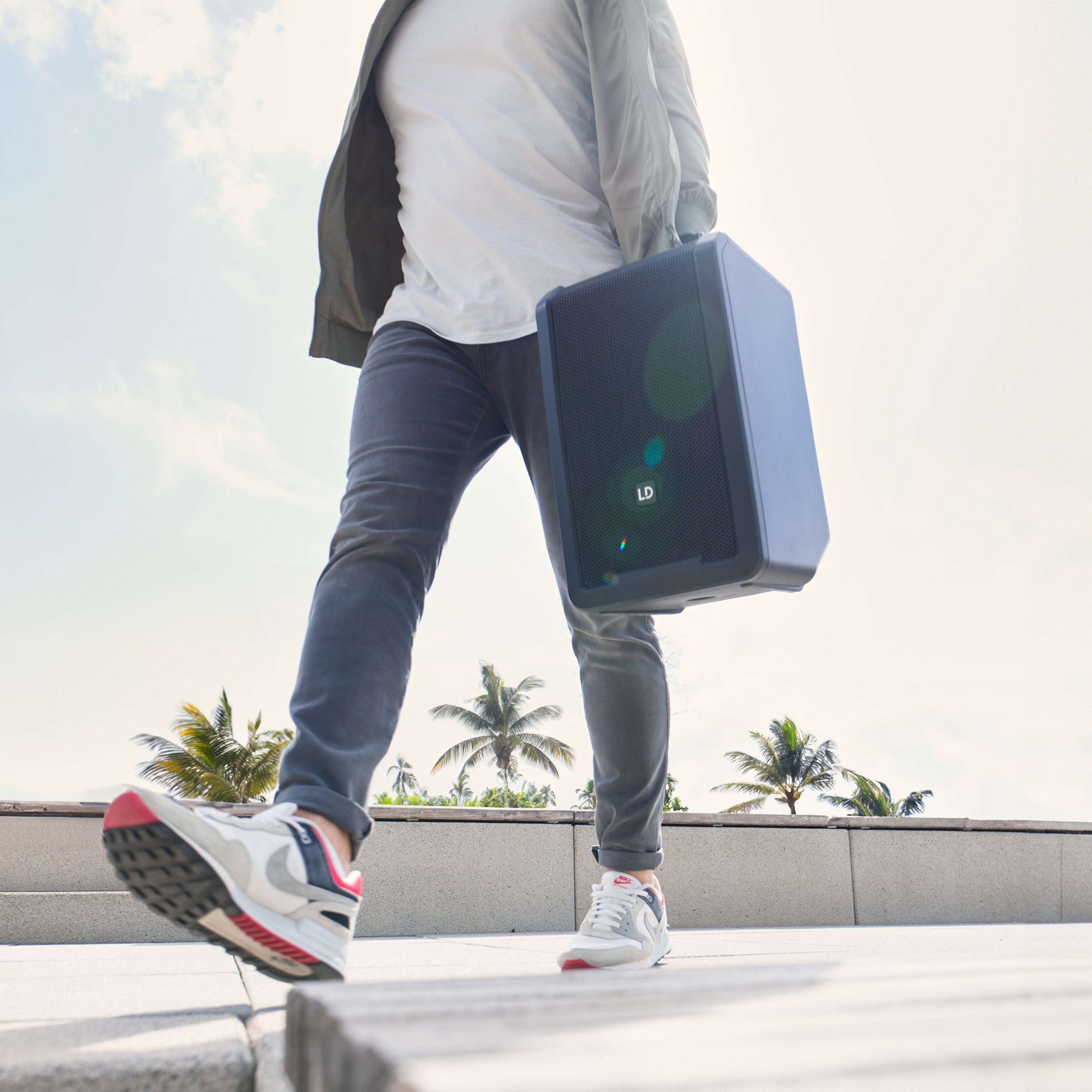 LD Systems LDANNY8 Portable Battery-Powered Bluetooth® PA Loudspeaker with Mixer - Each