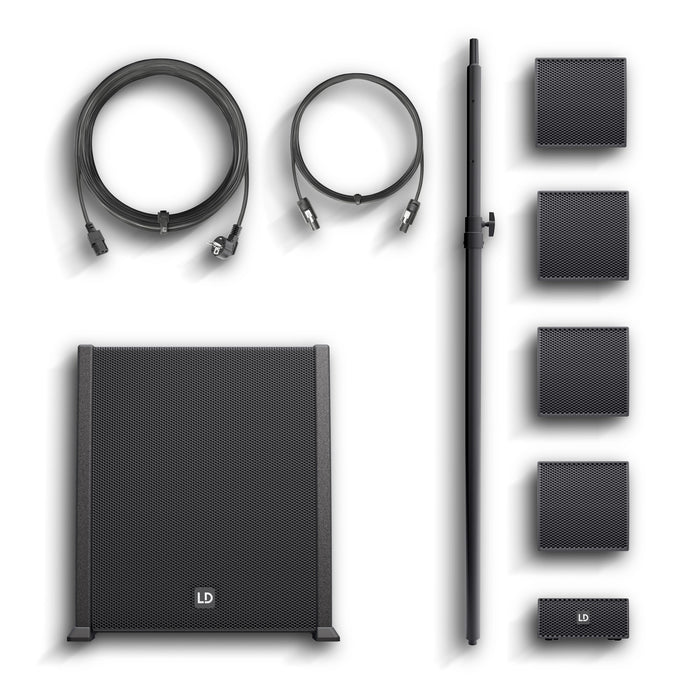 LD Systems CURV 500 ES Portable Powered Array Loudspeaker System Enter ...