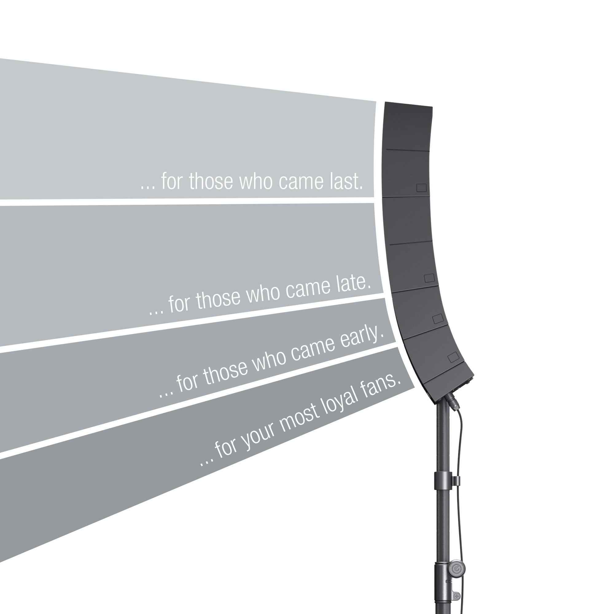 LD Systems CURV 500 TS Compact Touring Array System Including Distance Bar & Speaker Cable (Each)