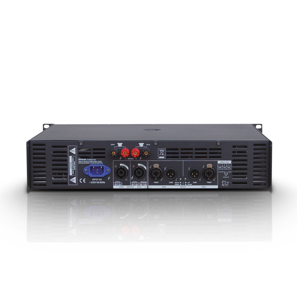 LD Systems DEEP2 1600PA Power Amplifier 2 x 800 W 2 Ohms (Each)