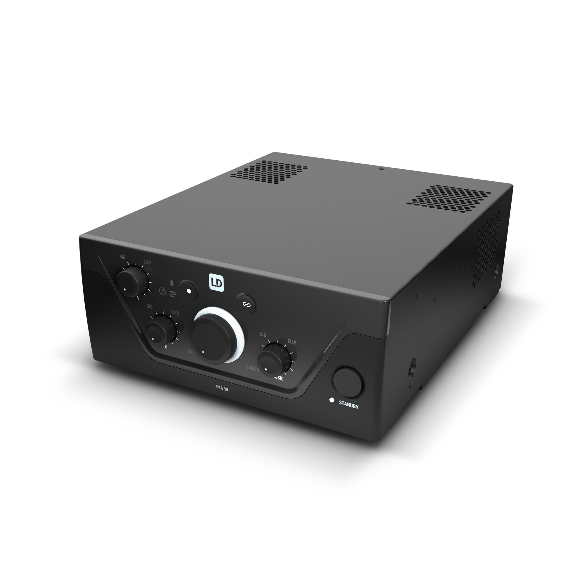LD Systems LDIMA30INT Installation Mixing Amplifer 30 W@ 4 Ohm / 100 V / 70 V, BT, Aux in, Mic in