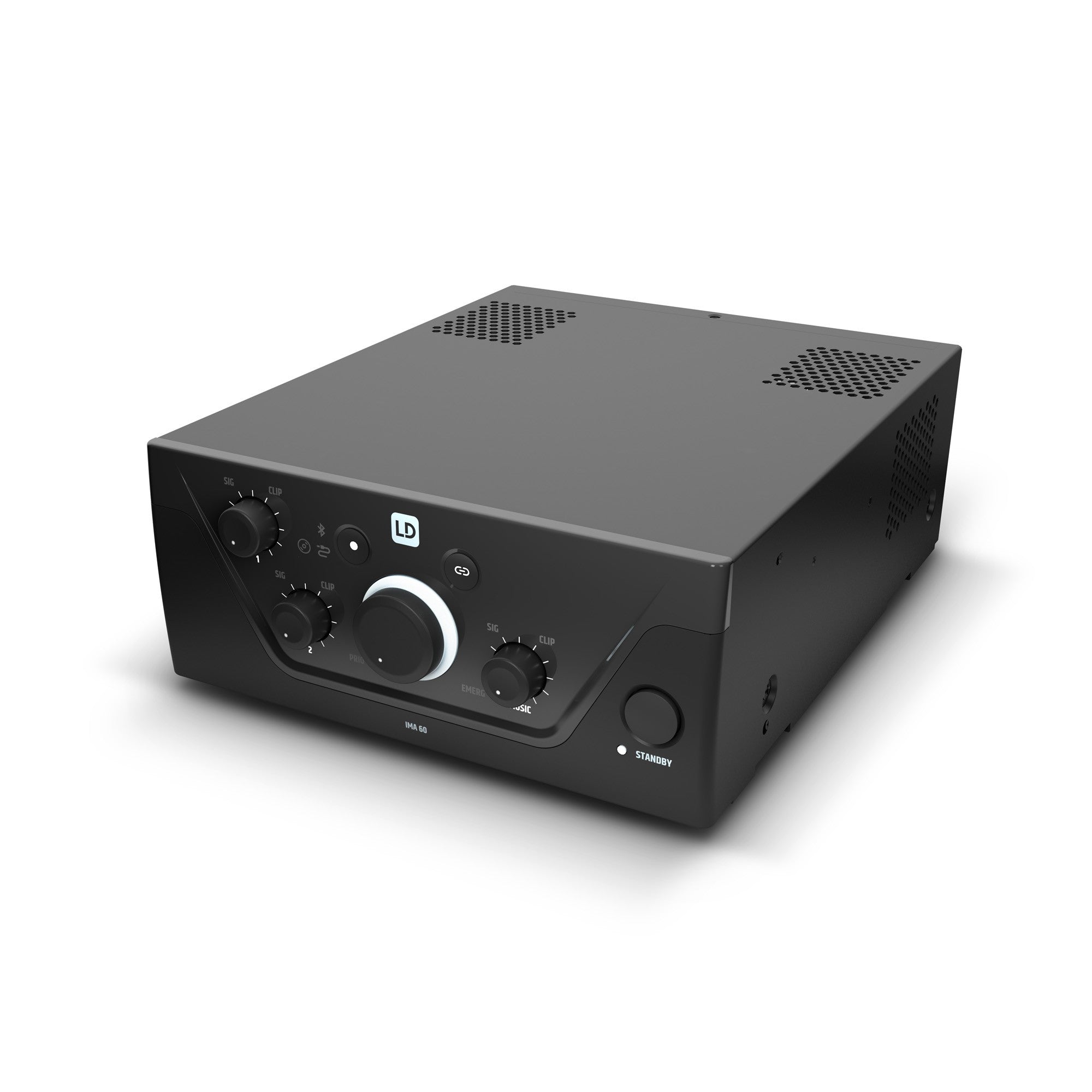 LD Systems LDIMA60INT Installation Mixing Amplifer 60 W@ 4 Ohm / 100 V / 70 V, BT, Aux in, Mic in
