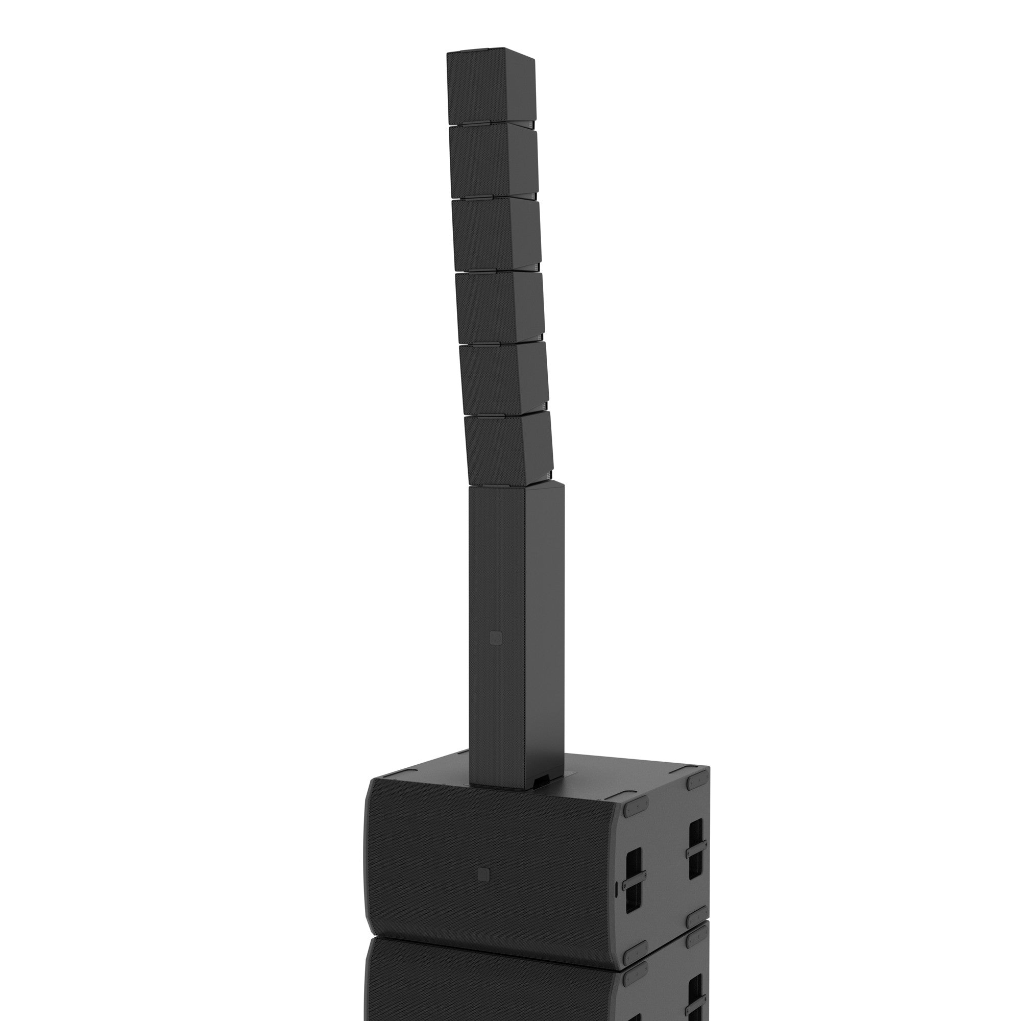 LD Systems LDMAILACOL 4 x 6.5" Powered Column Speaker + Power Amplifier for up to eight Satellites