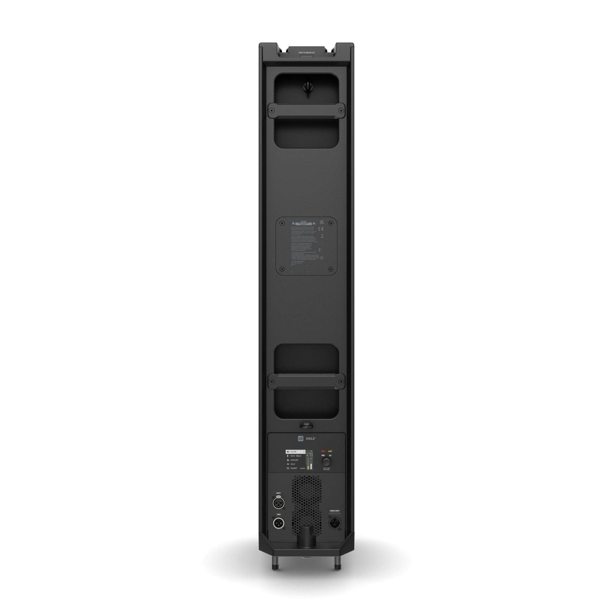 LD Systems LDMAILACOL 4 x 6.5" Powered Column Speaker + Power Amplifier for up to eight Satellites