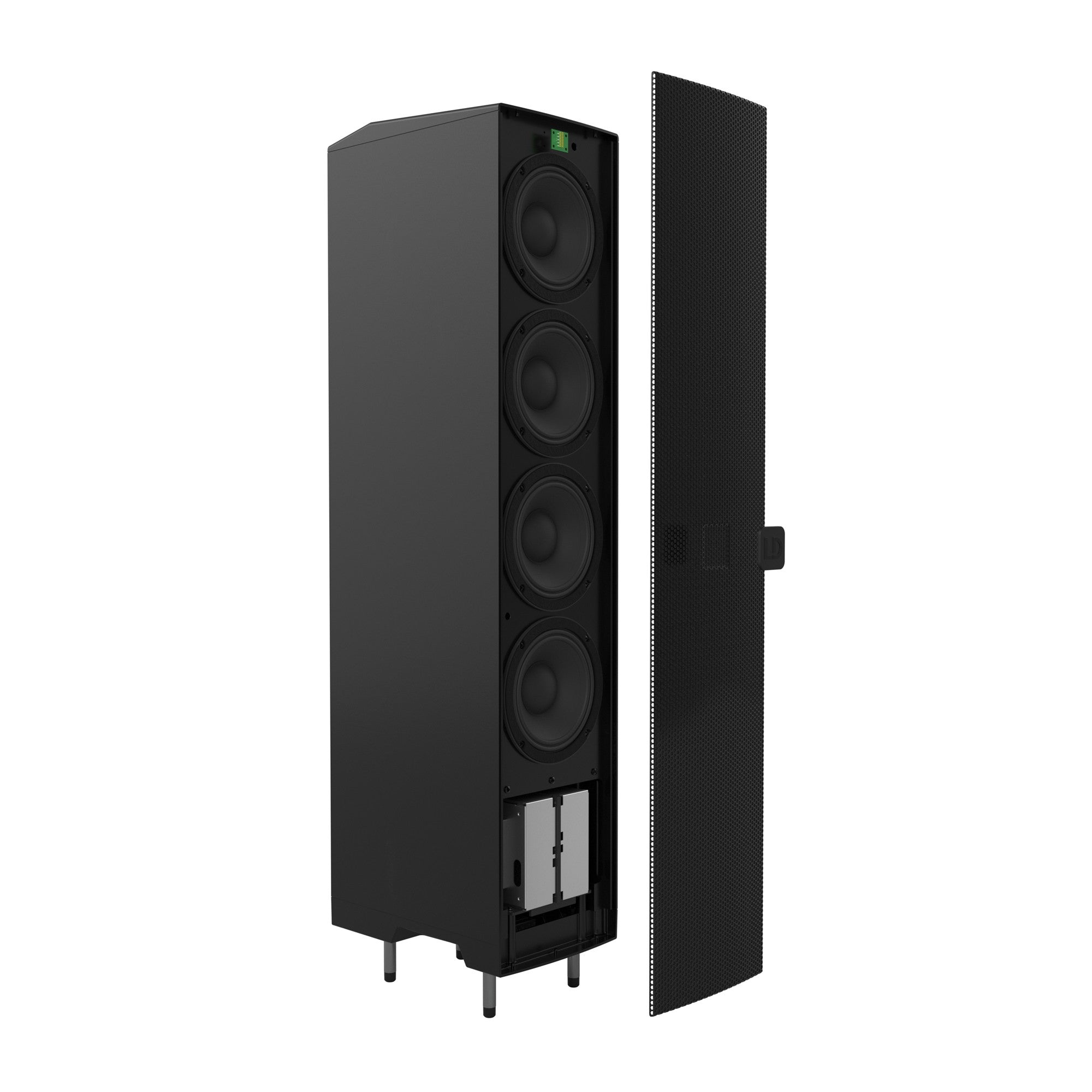LD Systems LDMAILACOL 4 x 6.5" Powered Column Speaker + Power Amplifier for up to eight Satellites
