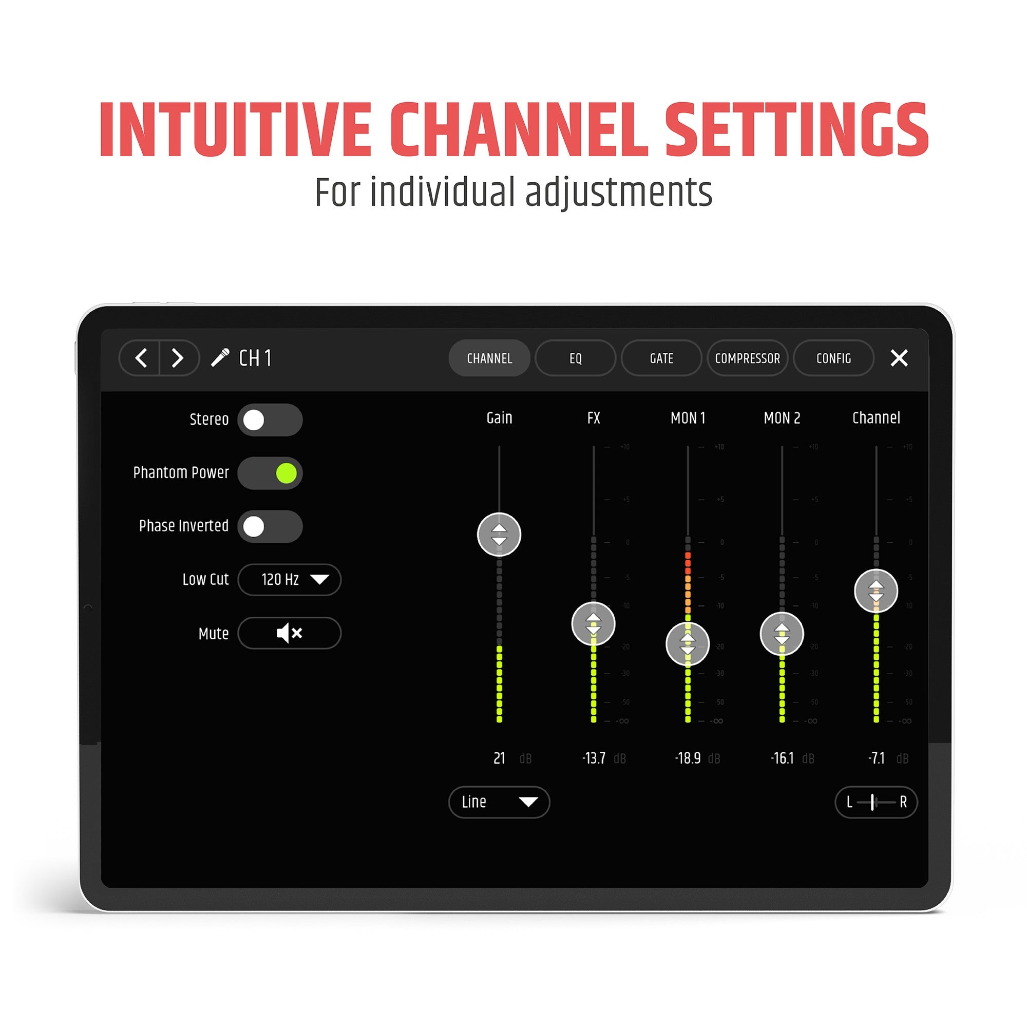 LD Systems LDMAUI11G3MIXINT Portable Cardioid Column PA System 1460W ,Bluetooth with Digital Mixer - Each