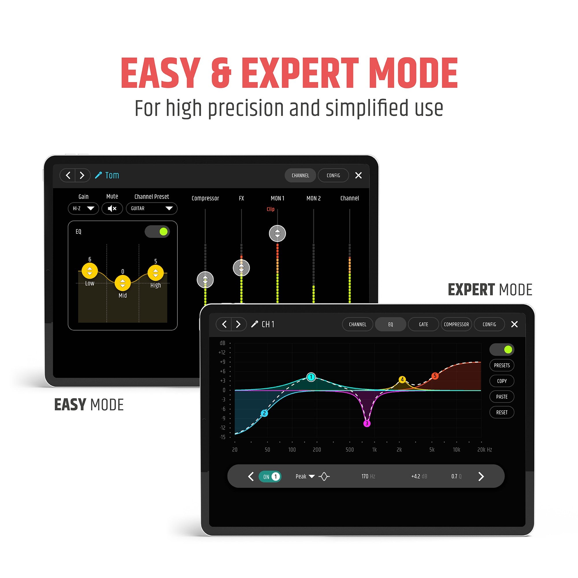LD Systems LDMAUI11G3MIXINT Portable Cardioid Column PA System 1460W ,Bluetooth with Digital Mixer - Each