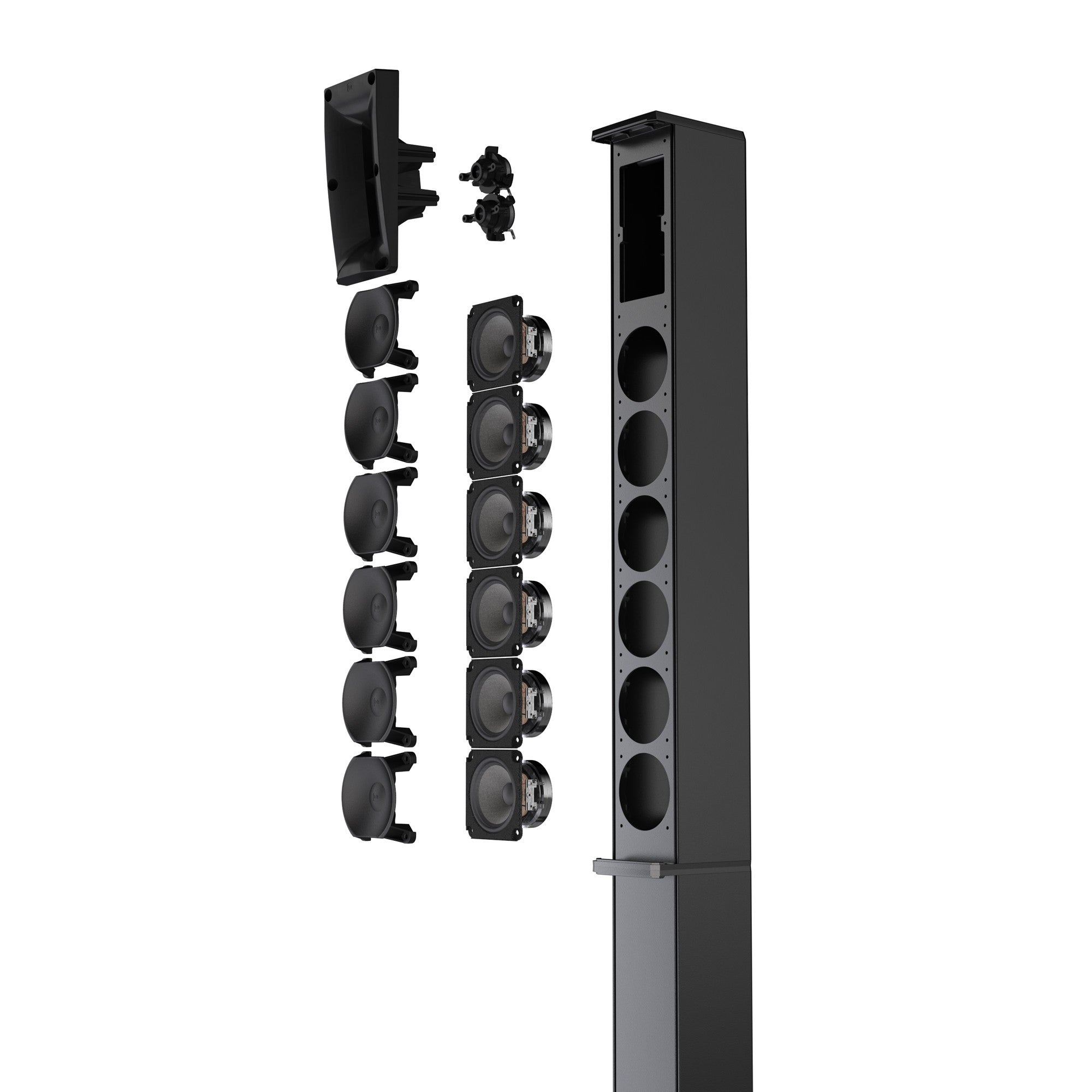 LD Systems LDMAUI11G3INT Portable Cardioid Column PA System 1460W, Bluetooth  - Each