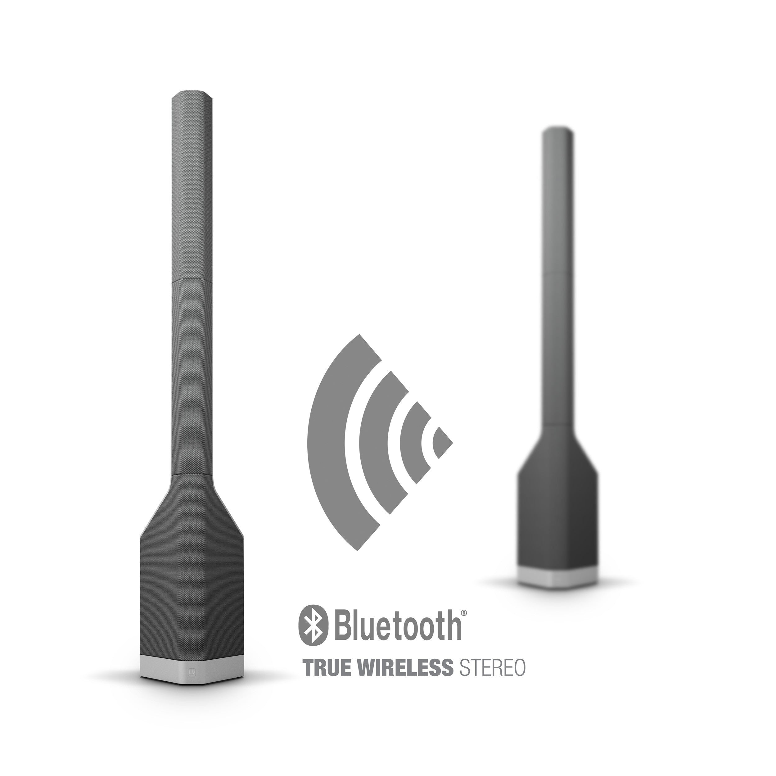 LD Systems LDMAUIP900B Owered Column PA System 2800W by Porsche Design Studio in Graphite - Each